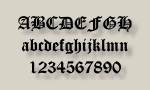 Schrift Old English